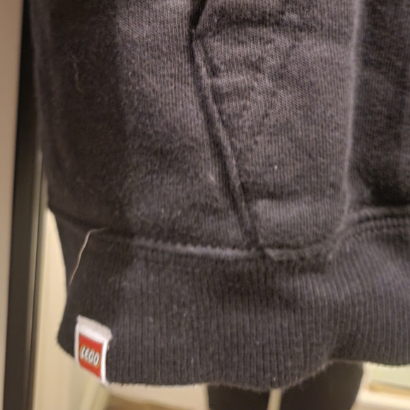 Mens Lego x Target Colorblock Hoodie in Black Size Medium - Picture 3 of 4